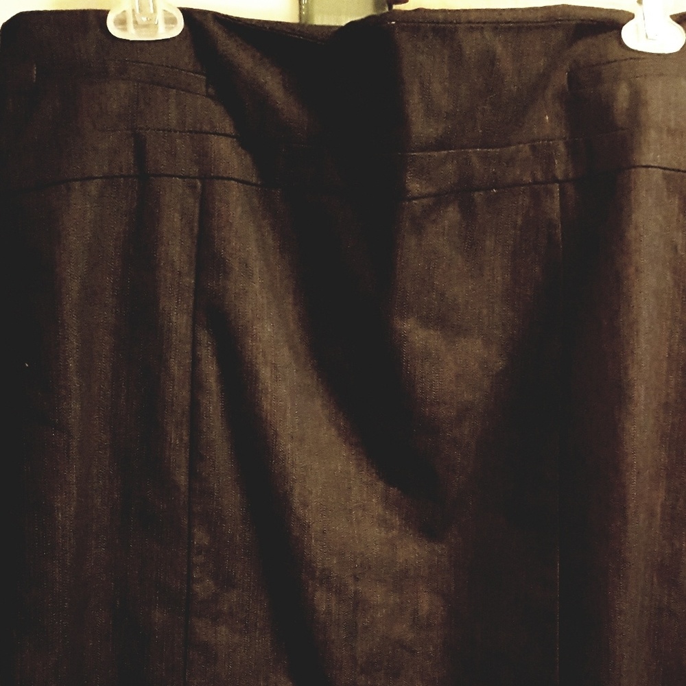 7th Avenue denim skirt